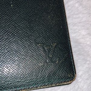Louis Vuitton Green taiga Vintage